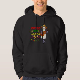 Sudadera El animal cute la Alpaca Llama México Fiesta Cinco