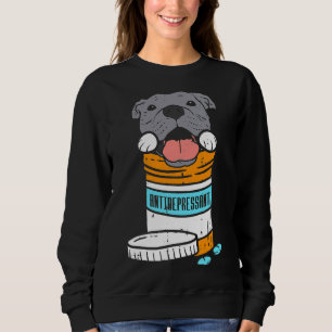 Sudadera El antidepresivo Pitbull Funny Pitties Perro Lover