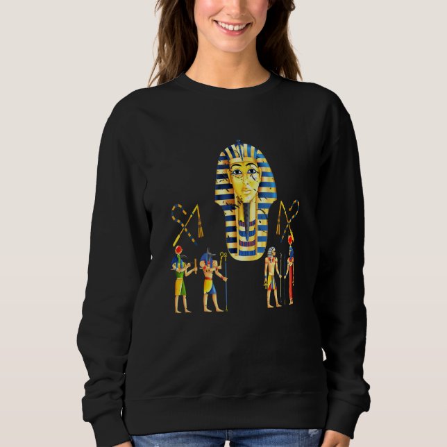 Sudadera El antiguo Egipto del faraón Egipto (Anverso)