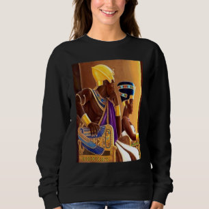 Sudadera El Antiguo Kemet 2 Pharaoh Egipcio De La Realeza Y