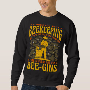 Sudadera El apicultor de abejas dice 21