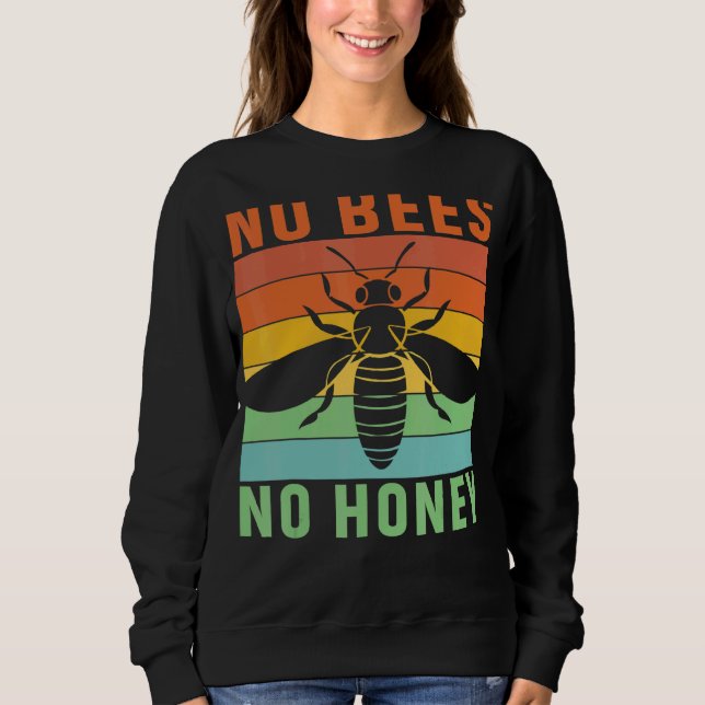 Sudadera El apicultor de abejas dice 22 (Anverso)