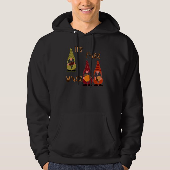Sudadera El árbol de otoño de la calabaza de la calabaza (Anverso)