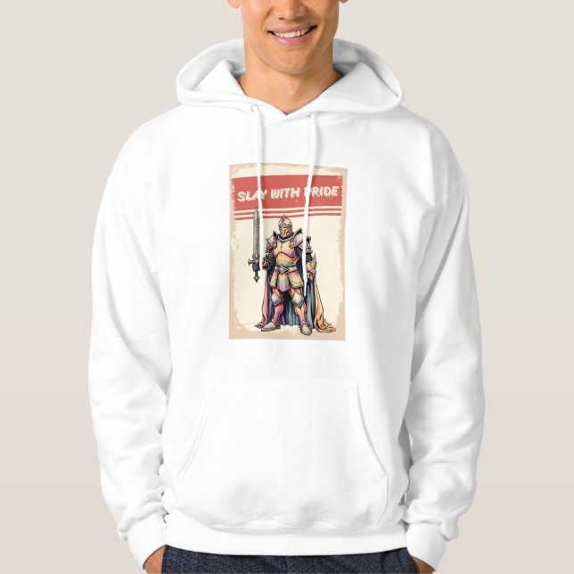 Sudadera El arcoiris de la visión LGBTQ Knight (Anverso)