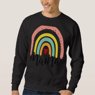 Sudadera El arcoiris de mamá nueva mamá milagro de vida beb