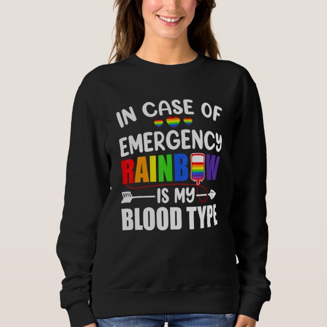 Sudadera El Arcoiris Es Mi Orgullo Transgénero Gay Lgbt De  (Anverso)