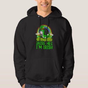 Sudadera El arcoiris gracioso me besa a mí soy la mula irla