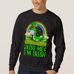 Sudadera El arcoiris gracioso me besa a mí soy la mula irla