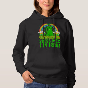 Sudadera El arcoiris me besa, soy un gato siamés irlandés S