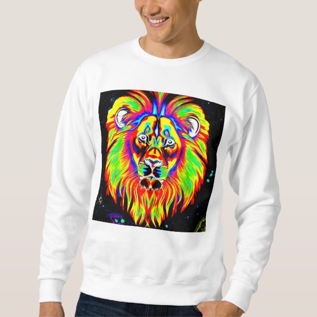 Sudadera El arcoiris oscuro de los leones (Anverso)
