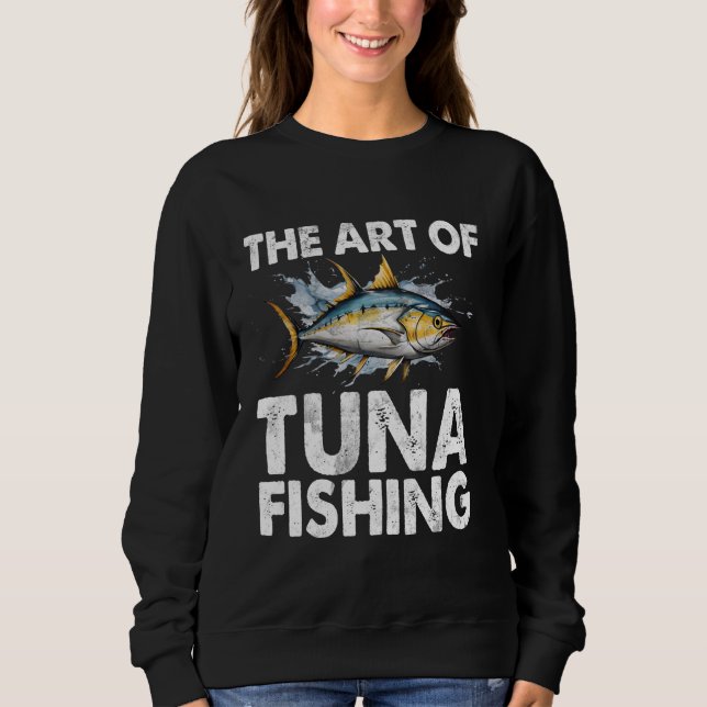 Sudadera El arte de la pesca del atún (Anverso)