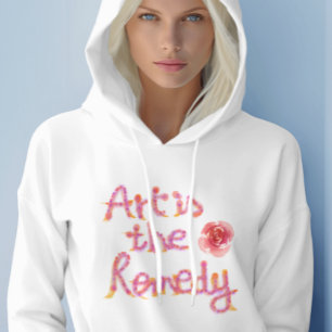 Sudadera El arte es el remedio para la mancha de camiseta