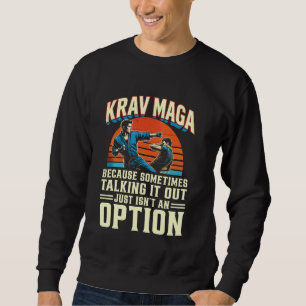 Sudadera El arte marcial de Krav Maga hablando sobre Isnu20