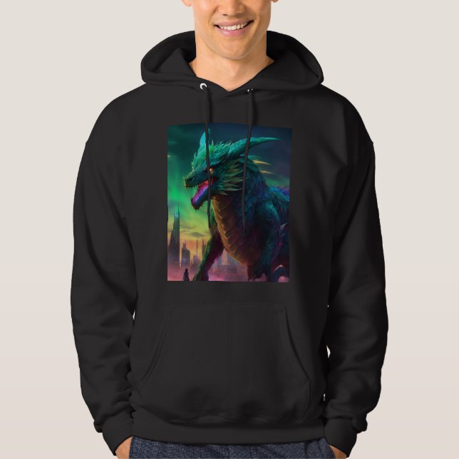 Sudadera "El ascenso del dragón" (Anverso)
