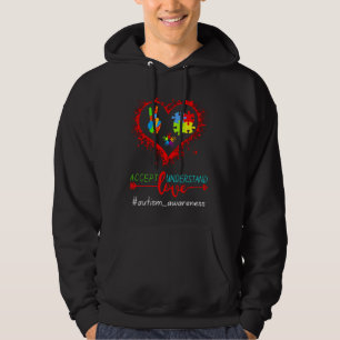 Sudadera El autismo acepta el amor