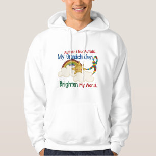 Sudadera El autismo ACLARA a MIS nietos 2 del MUNDO 1