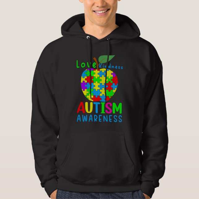 Sudadera El autismo de Apple rompe la conciencia (Anverso)