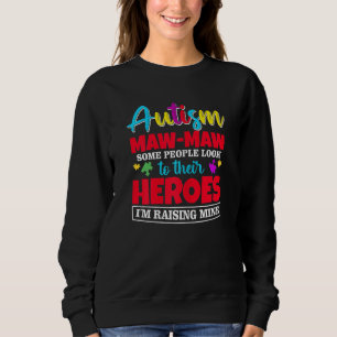 Sudadera El Autismo De Las Mujeres Maw Maw La Gente Busca A