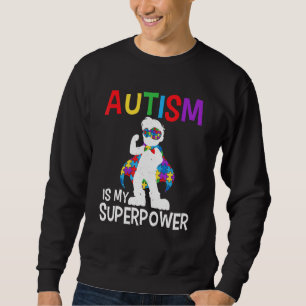 Sudadera El Autismo Es Mi Superpoder Autismo Conciencia En