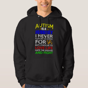 Sudadera El Autismo Es Un Viaje Que Nunca Planeé Ni Pedí.