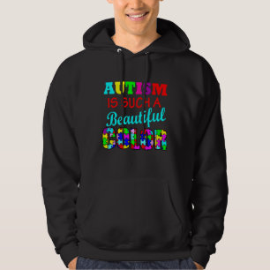 Sudadera El Autismo Es Una Conciencia De Autismo De Color T