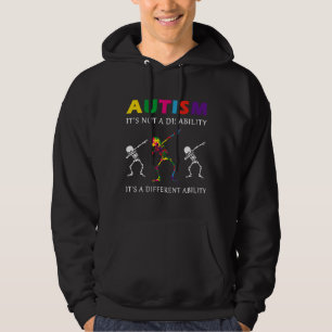 Sudadera El Autismo No Es Una Discapacidad Graciosa Autismo