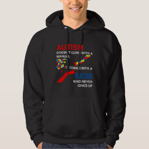 Sudadera El Autismo Viene Con Un Manual Que Viene Con Un