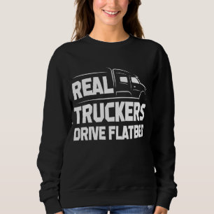 Sudadera El Auto De Los Camioneros Verdaderos De Mens Flató