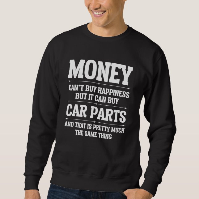 Sudadera El Auto Puede Comprar Piezas De Coche Auto Mechani (Anverso)
