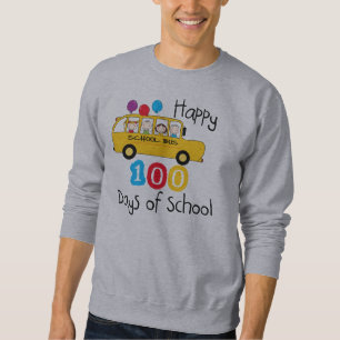 Sudadera El autobús escolar celebra 100 días