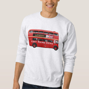 Sudadera El autobús rojo de Londres