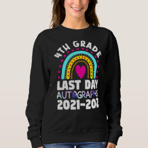 Sudadera El Autografo de 4º Grado del Día Pasado 2021 2022