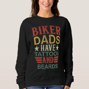 Sudadera El Awesome Dads cuenta con barbas Tattoos y motoci