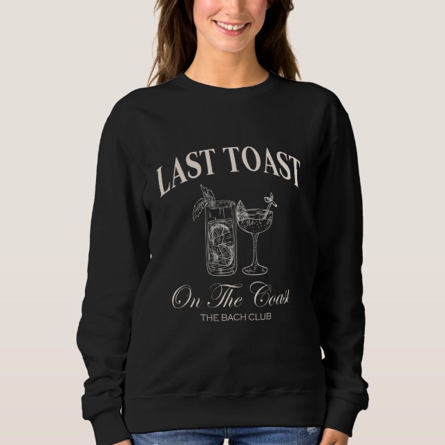 Sudadera El Bach Club Last Splash Bachelorette Party Beach (Anverso)