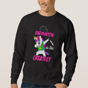 Sudadera El Bádminton Es El Mejor Jugador De Bádminton Vola