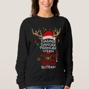 Sudadera El bailarín de Dasher Prancer Vixen Moscow Vodka T