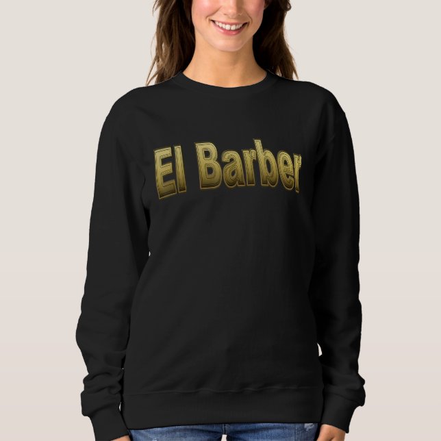 Sudadera El barber el barber 1 (Anverso)