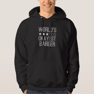 Sudadera El barbero más o menos del mundo  Barbero  1