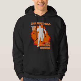 Sudadera El básquetbol es mi temporada favorita