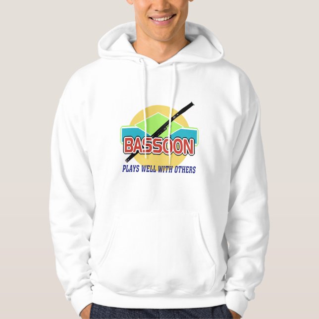 Sudadera El Bassoon Juega Bien (Anverso)