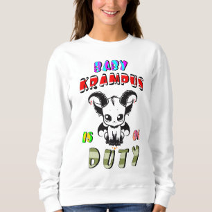 Sudadera El Bebé Krampus Está De Servicio