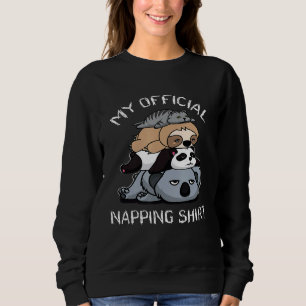 Sudadera El bebé perezoso Koala Panda Sloth Cat Mi Nappi Of