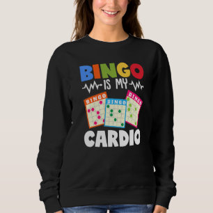 Sudadera El Bingo Es Mi Apuestas Afortunadas Cardio Funny