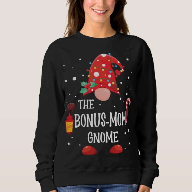 Sudadera El bono que mamá Gnome iguala a Navidades familiar (Anverso)