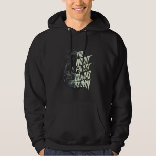 Sudadera El bosque nocturno reclama lo suyo en un terror sa
