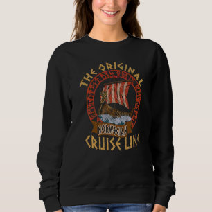 Sudadera El Bote Viking Original De La Línea De Cruceros No