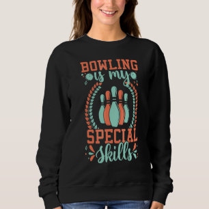 Sudadera El Bowling es mi gráfico especial de jugador de ha