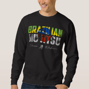 Sudadera El brasileño Jiu-Jitsu (BJJ) persigue la perfecci