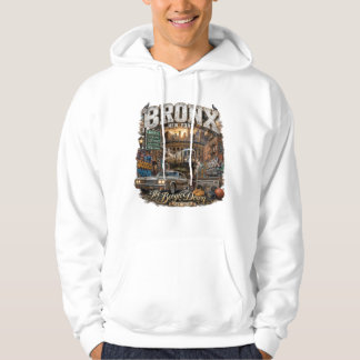 Sudadera El Bronx Nueva York Boogie Down Collage Urbano
