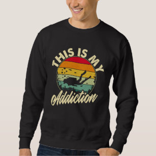 Sudadera El buceo en cuevas es mi adicción pasatiempo de bu